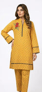 lawn 2 piece trouser kurta set